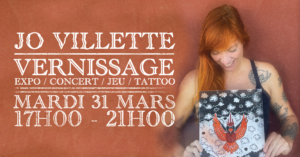 VERNISSAGE Jo villette // PAPA LEGBA RECORDS